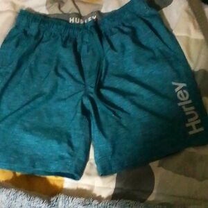 Hurley Men's Blue Athletic Shorts